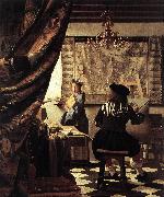 Jan Vermeer The Art of Painting Spain oil painting artist